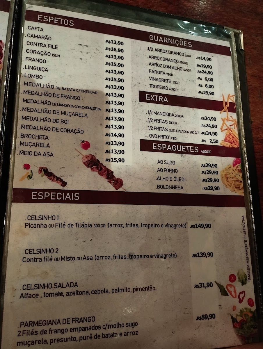 Celsinho Grill Menu - Image 2